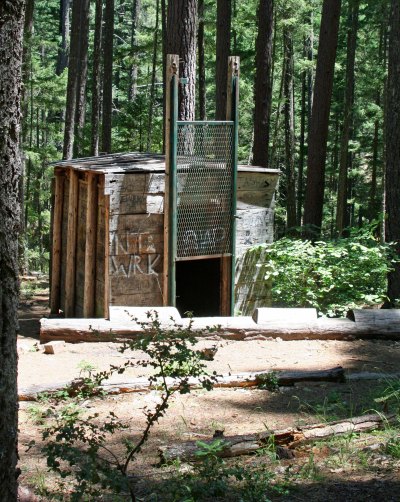 Bigfoot trap found above Applegate Lake in Southern Oregon.