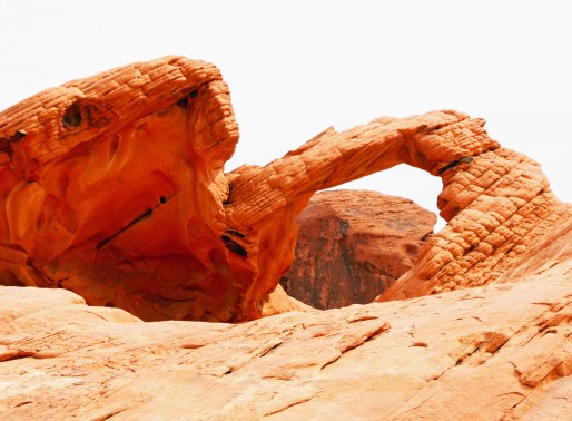 Arch at Valley of Fire State Park.