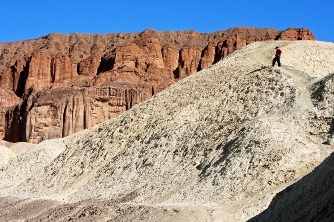 Golden Canyon in Death Valley 