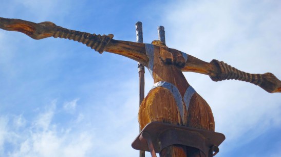 Statue of Icara by Dre Peters at the Goldwell Open Air Museum.