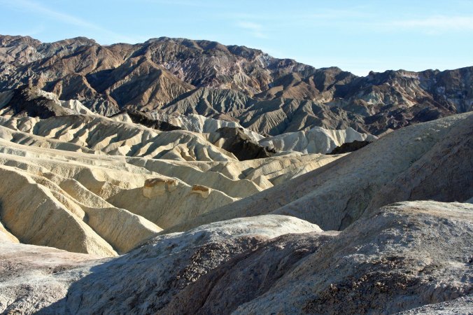Zabriskie Point Death Valley.