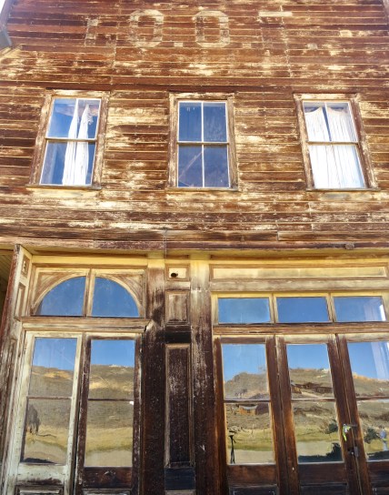 IOOF Hall in the ghost town of Bodie.