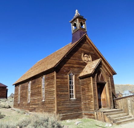 Methodist Church is Bodie State Historical Park in California.