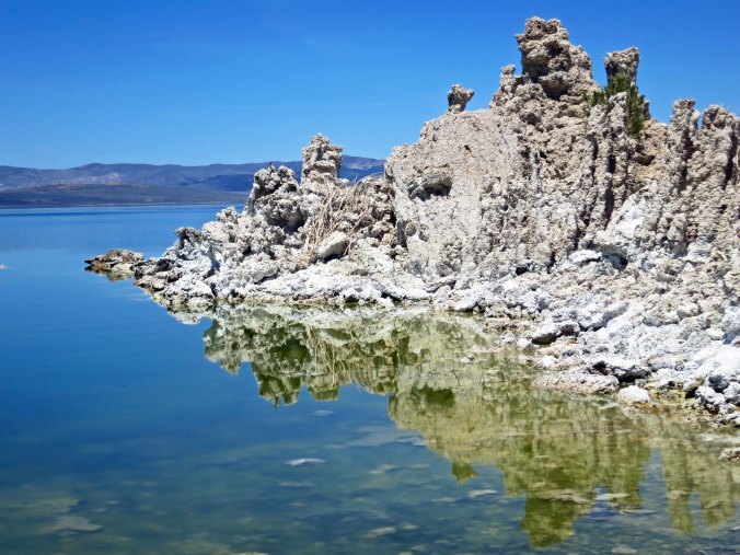 Tufa at Mono Lake near Lee Vining.