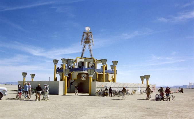 The Man at Burning Man in 2006