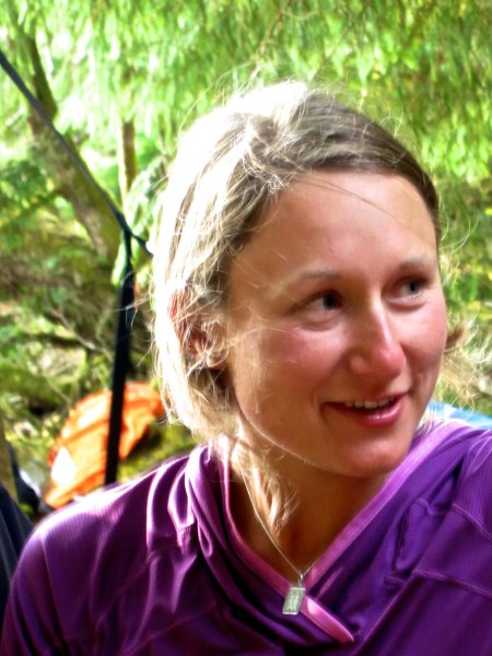 And a shy smile from Julia.