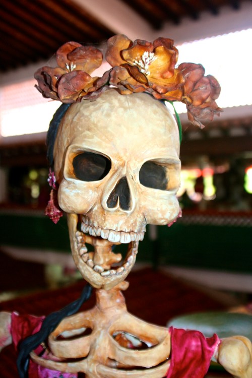 Day of the Dead skeleton in Puerto Vallarta, Mexico.