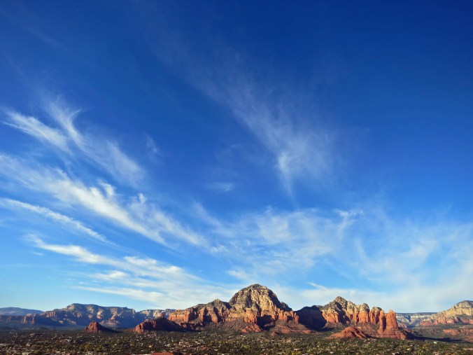 November: Sunset in Sedona, Arizona.