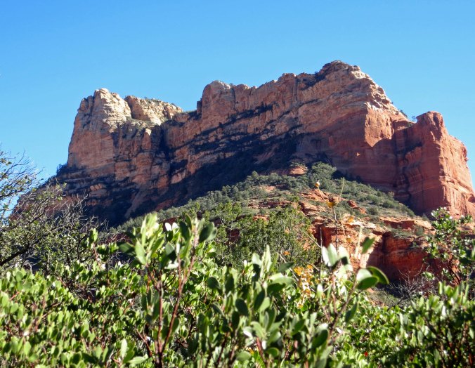Rock formation in Sedona Arizona.