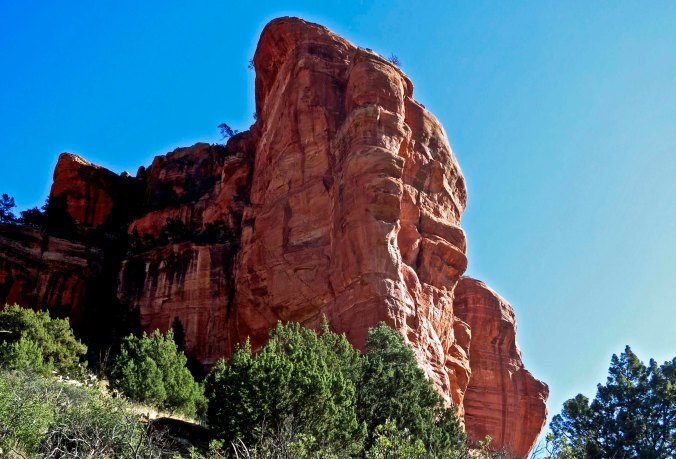Rock formation in Boynton canyon, Sedona Arizona. Photo by Curtis Mekemson.