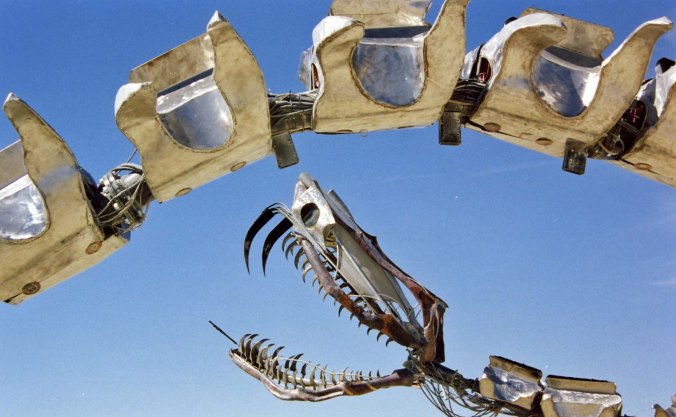 Another view. NEXT POST: I will introduce some smaller sculptures at Burning Man.