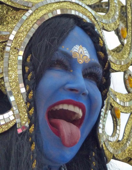 Costumes and masks are a major part of Burning Man. (Photo by Don Green.)