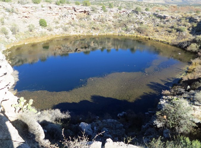 A final shot taken down into Montezuma's Well. Next Blog: Burning Man 2015: the Theme.