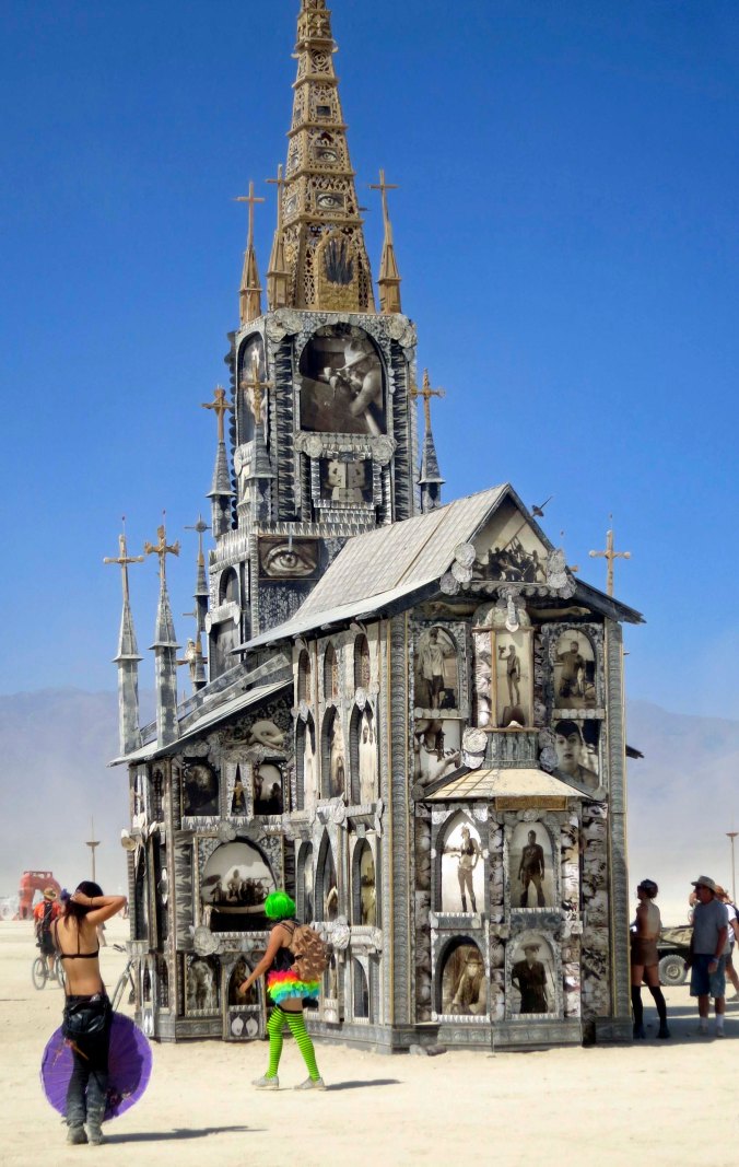 This cathedral was also built out on the Playa.