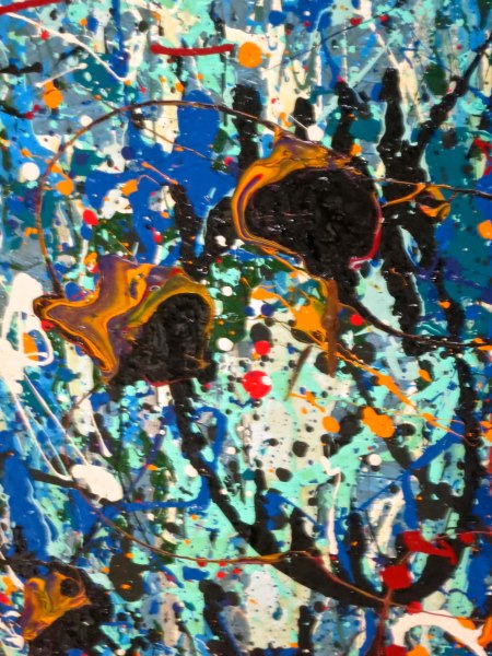 Painting at Generator ware house in Reno, Nevada.