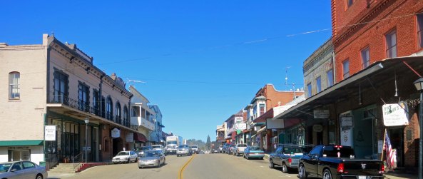 A look up main street, jackson.
