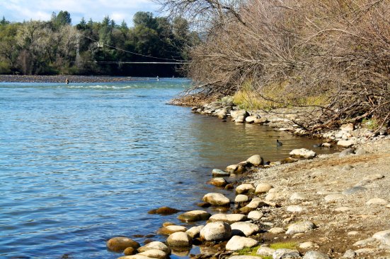 The Sacramento River is the main source of water for the Northern Sacramento Valley, one of the richest farmlands in the world. The river eventually flows into San Francisco Bay and out into the Pacific Ocean.