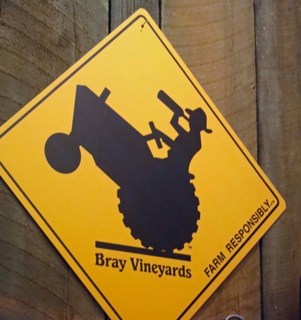 I thought my fellow bloggers who are into farming would appreciate this sign.