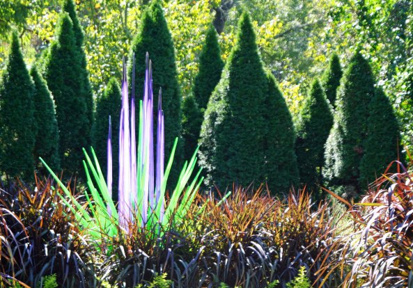 Another example how his work complements a natural setting.