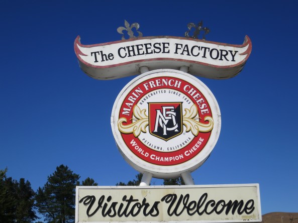 It is a good thing that the Marin Cheese Factory isn't located near my home. I'd end up weighing 300 pounds. Its brie cheese is to die for.