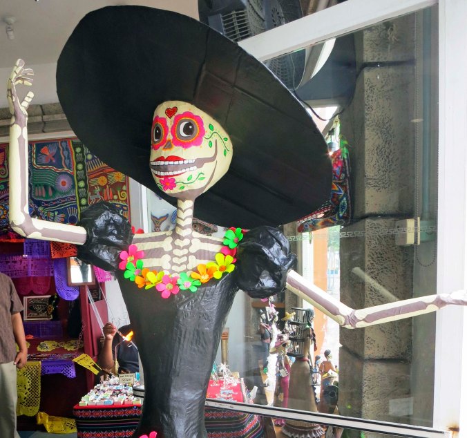 Catrina hound in Puerto Vallarta Mexico