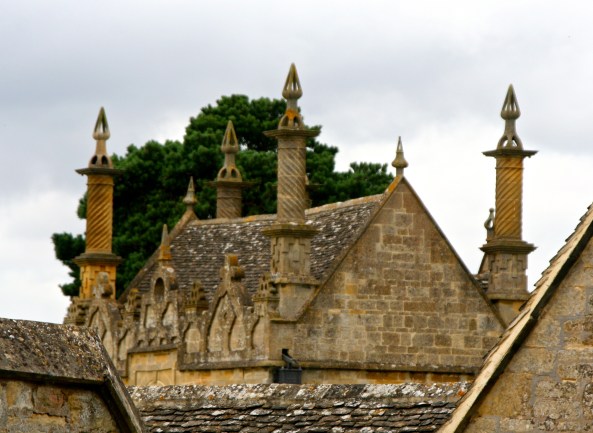 How could I resist this rooftop view with its chimneys. 