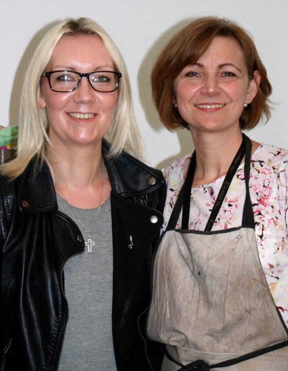 The author was Emily Dunn, the owner of bookstore, A Festival of Books, located in Chipping Campden. The silversmith and illustrator was Aneata Boote who owned the shop next door. Both were welcoming and charming!