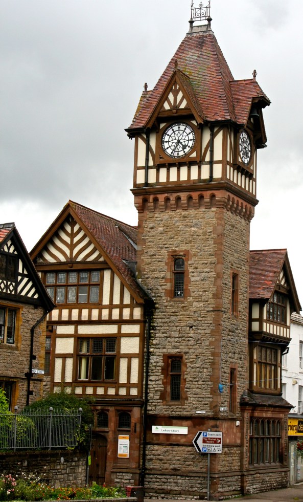 Ledbury is known for its centuries old timber framed buildings. The clock tower made a picturesque addition.