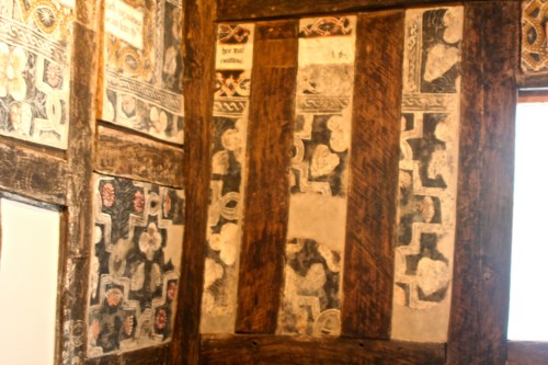 Trying to capture the 600 year old painted walls was challenging but worth the try!