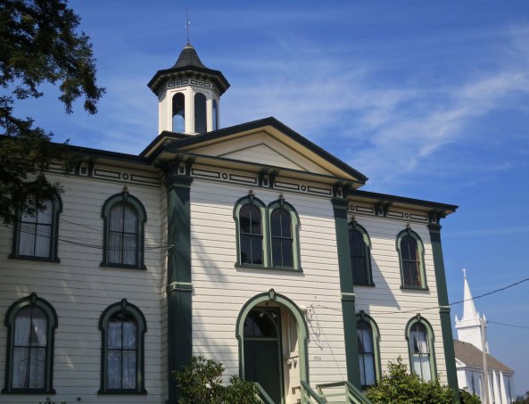 10 Potter school and St. Teresa church in Bodega California