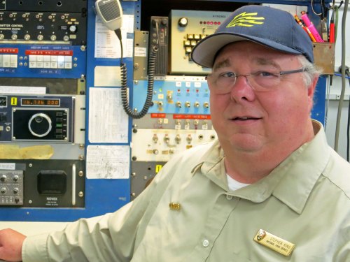 Steven King, a volunteer with the Marine