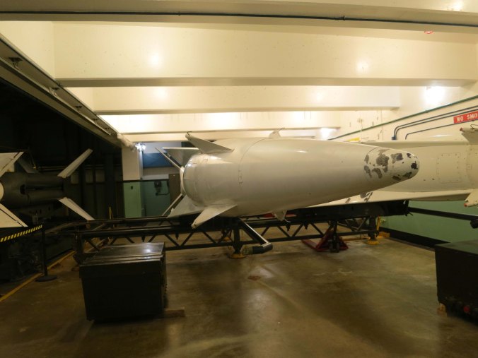 Each of the 300 Nike missile sites around the US had several Nike missiles ready to fire off in 15 minutes to take down Russian bombers.