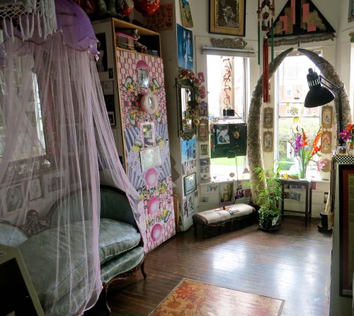 Madam Chinchilla's exotic studio.