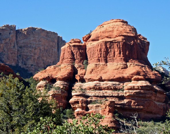 We travelled from the Bell Tower in Sedona...