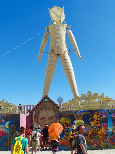 My friend Don Green took this photo of the Fun House entrance that was built around the Man in 2015.