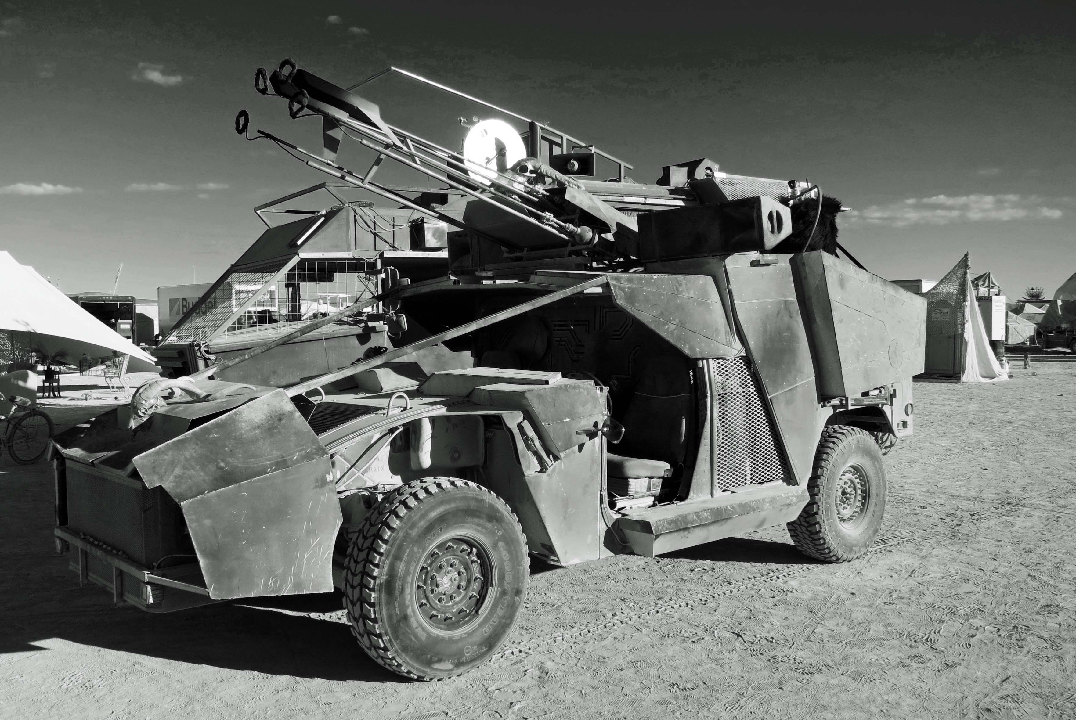 Mad Max Mutant Vehicle at Burning Man