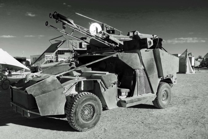 Mad Max Mutant Vehicle at Burning Man