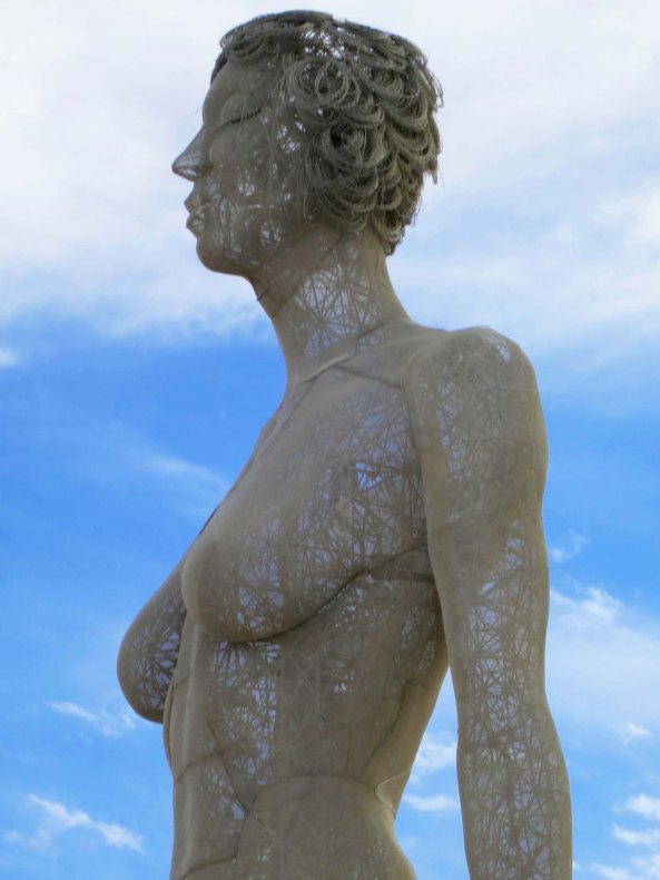 I like this photo because it shows the meditative quality of R-Evolution.