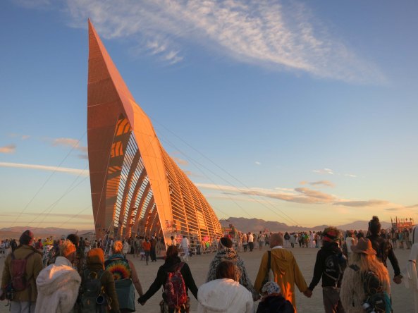 And continued to as the Temple was bathed in light.