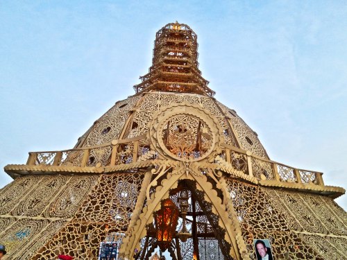 The Temple of Grace at Burning Man 2014.
