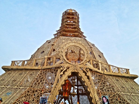 The Temple of Grace at Burning Man 2014.