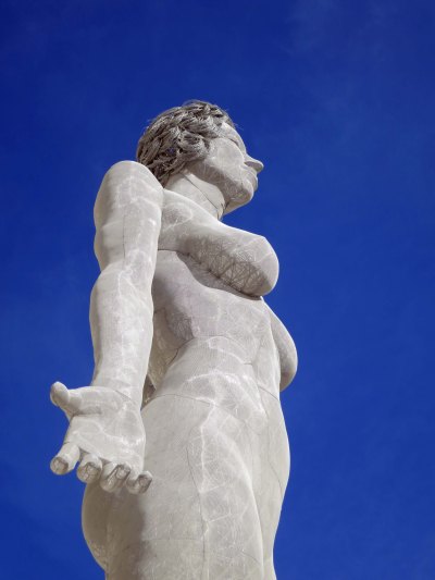 Cochrane's use of hands in his sculptures always tell part of the story.