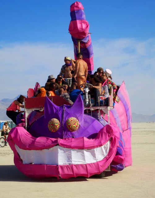  Cheshire Cat Mutant Vehicle at Burning Man 2015