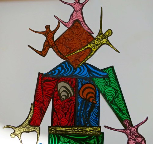  Art at Center Camp Cafe at Burning Man