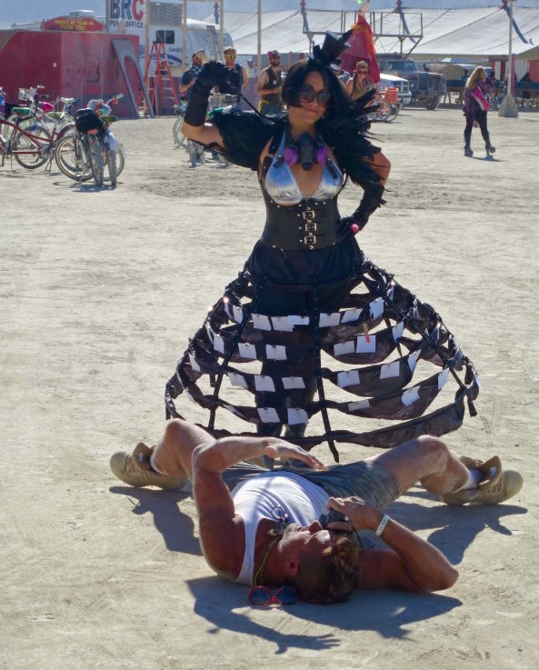 This is more the reality... lying in the dirt.