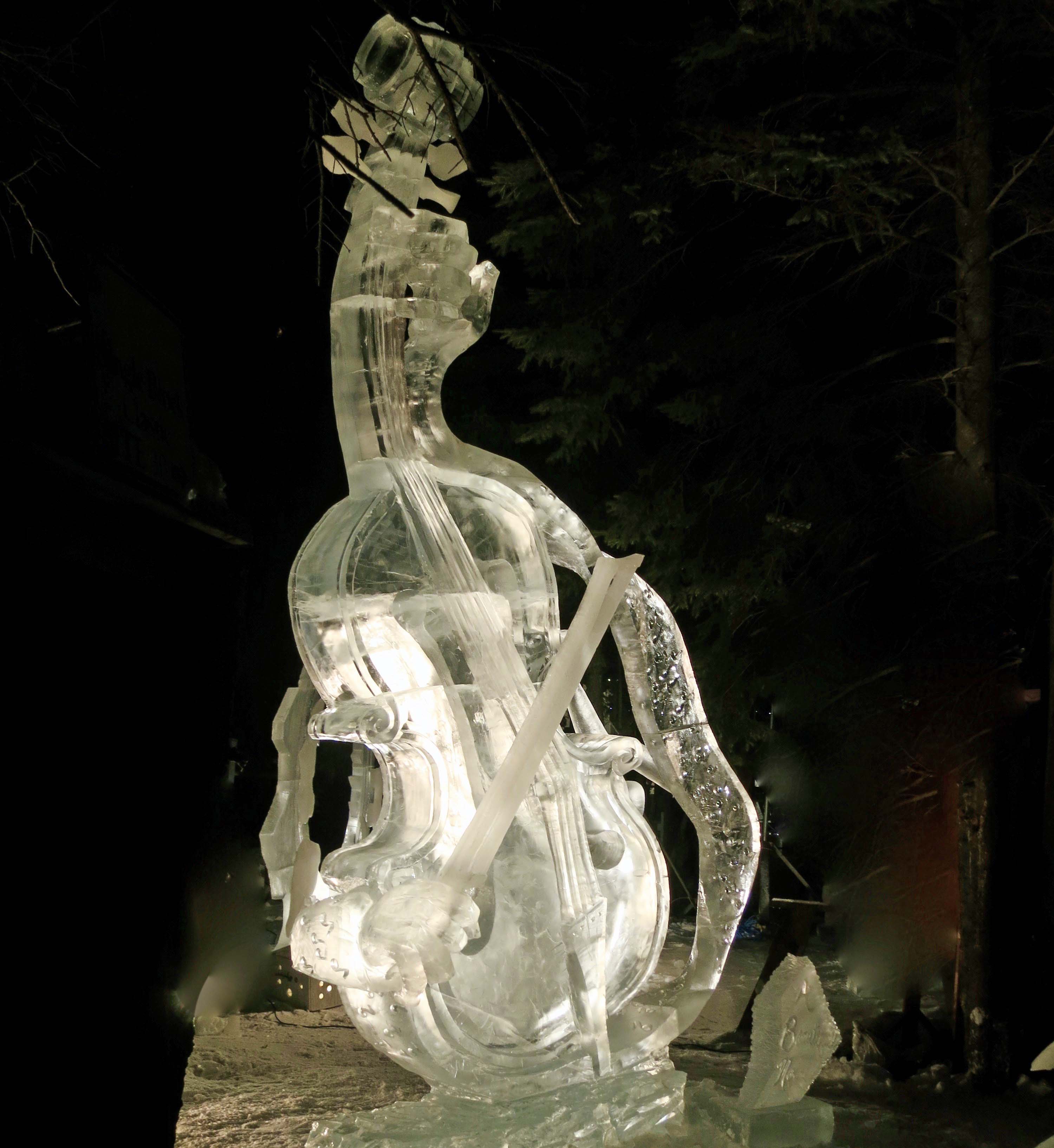 2016 Word Ice Art Championships in Fairbanks.