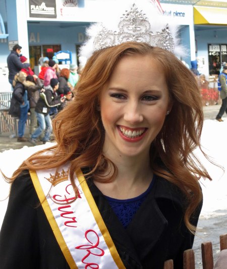The Rondy Parade must have featured 15 or so princesses and queens. At least it seemed like it. The parade announcer joked all you need is a tiara.