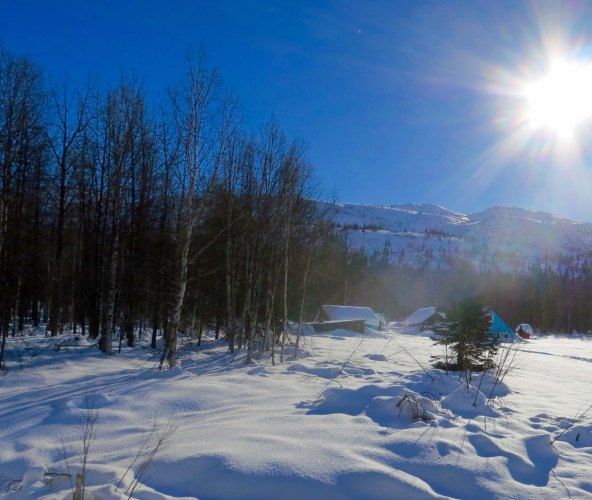 Homesteaders living along the railroad give a new meaning to 'off the grid.' Most live several miles apart and all depend on the railroad to provide access to the outside world. The conductor/guide told us they stood along the tracks and flagged the train down when they needed a ride out.