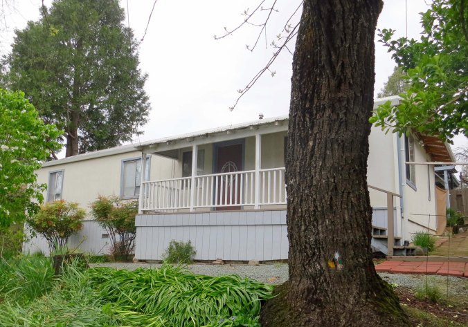 I am rather amazed that the house I was raised in still stands, given that it's parts had been prebuilt foe a World War II army barracks. My room was on the far left.