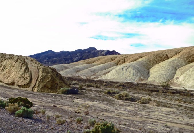 A view of Twenty Mule Canyon as seen from Highway 190. 